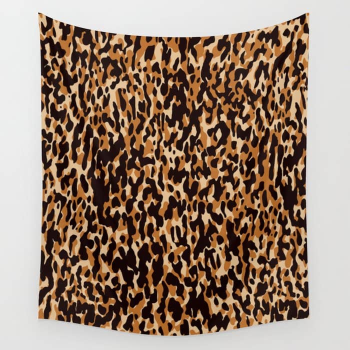 Animal Print Leopard Pattern Wall Tapestry