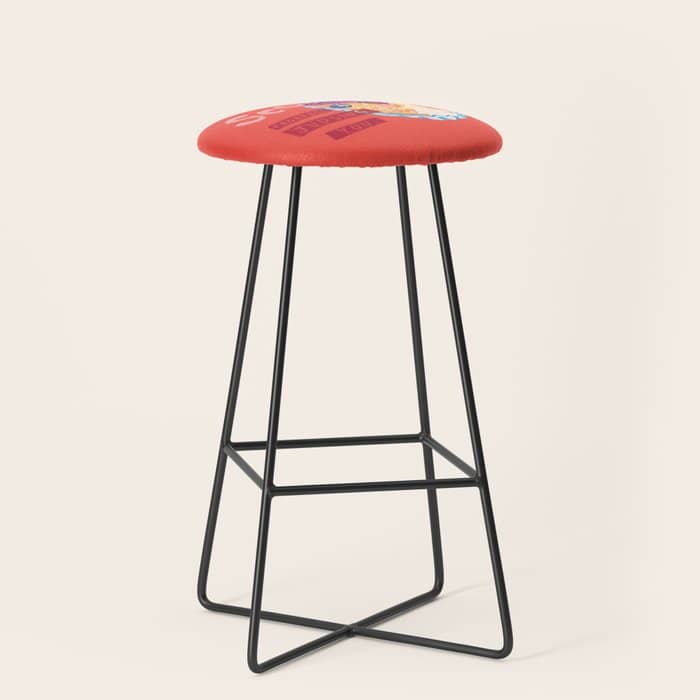 Scorpio Mood In Tomato Red | Zodiac Series Stool