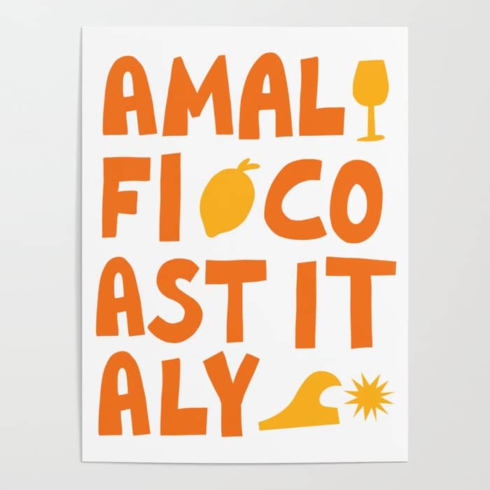 Amalfi Coast, Italy: Going Places Poster
