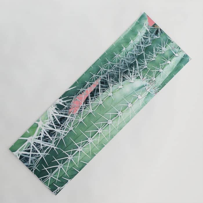 Cactus Up Close #Homestorie #Decor #Buyart Yoga Mat