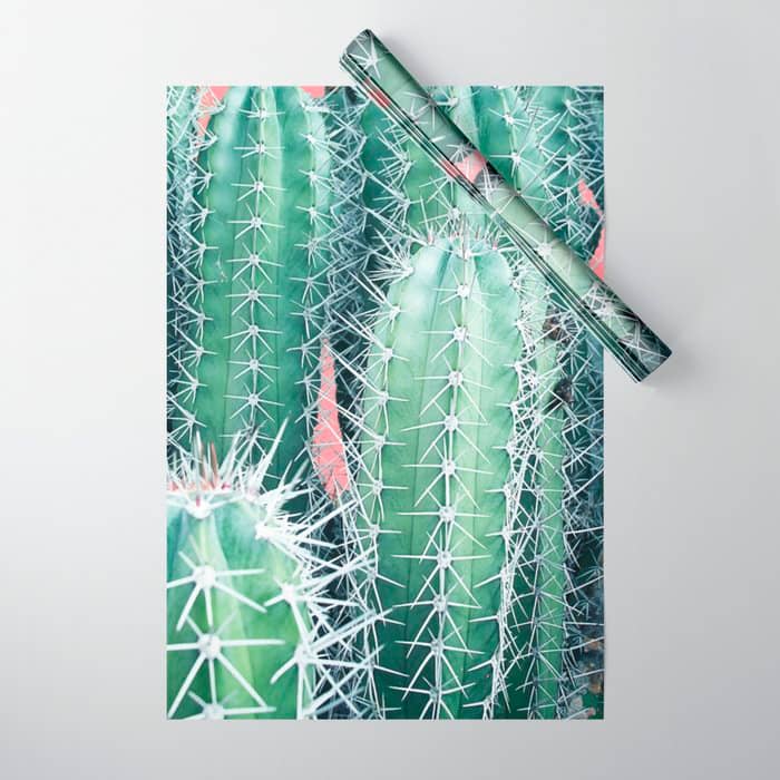 Cactus Up Close #Homestorie #Decor #Buyart Wrapping Paper