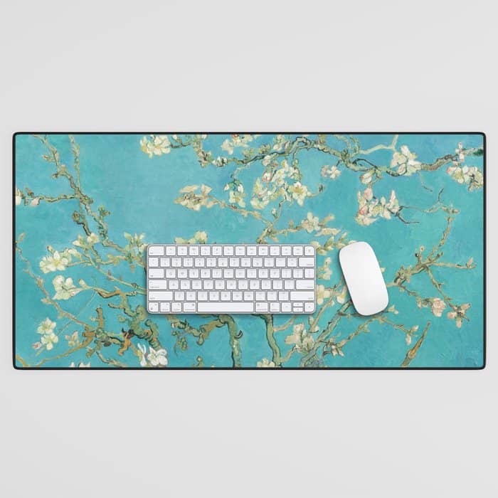 Van Gogh Almond Blossoms Painting Desk Mat