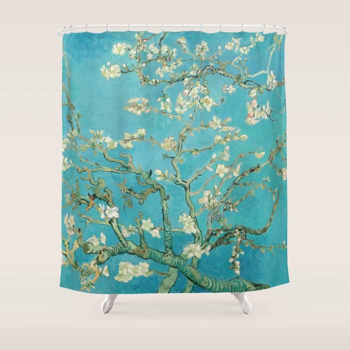 Van Gogh Almond Blossoms Painting Shower Curtain