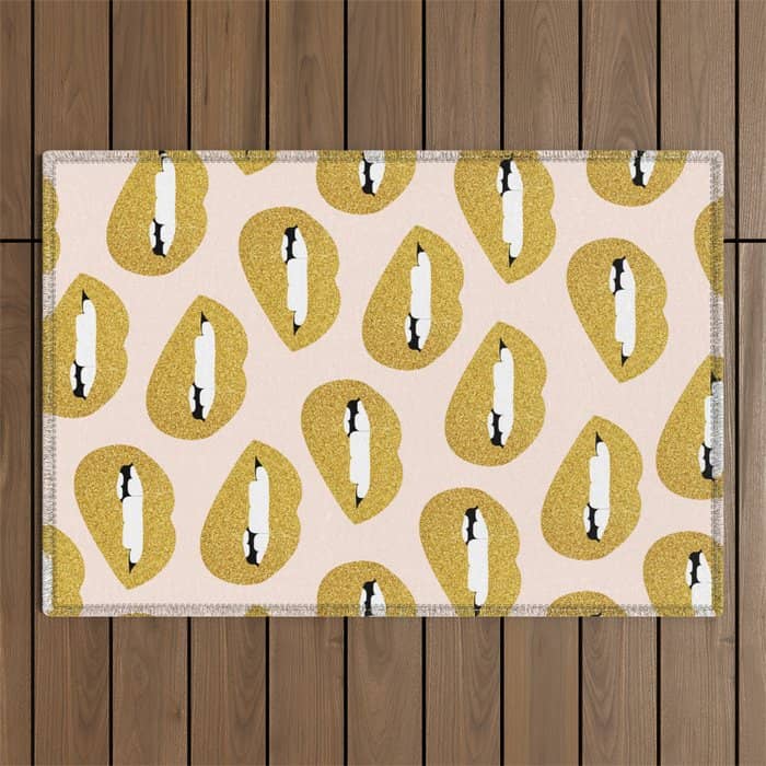 Don'T Speak Evil #Homestorie #Decor #Buyart Outdoor Rug