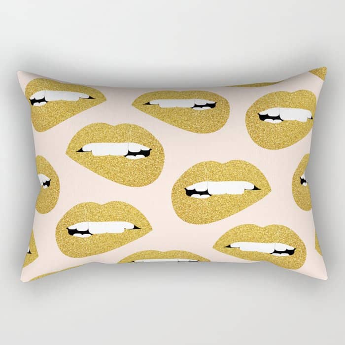 Don'T Speak Evil #Homestorie #Decor #Buyart Rectangular Pillow