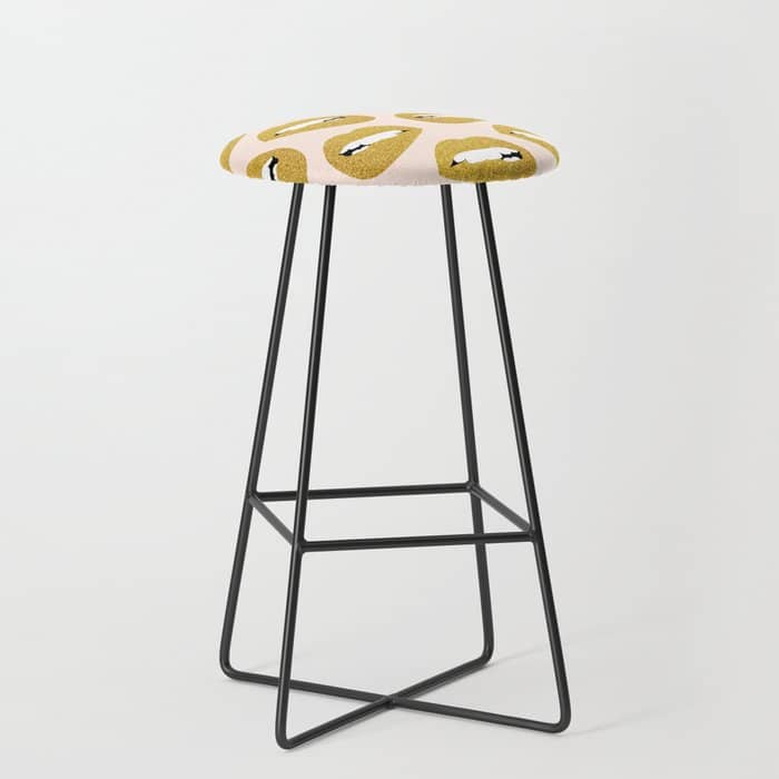 Don'T Speak Evil #Homestorie #Decor #Buyart Stool