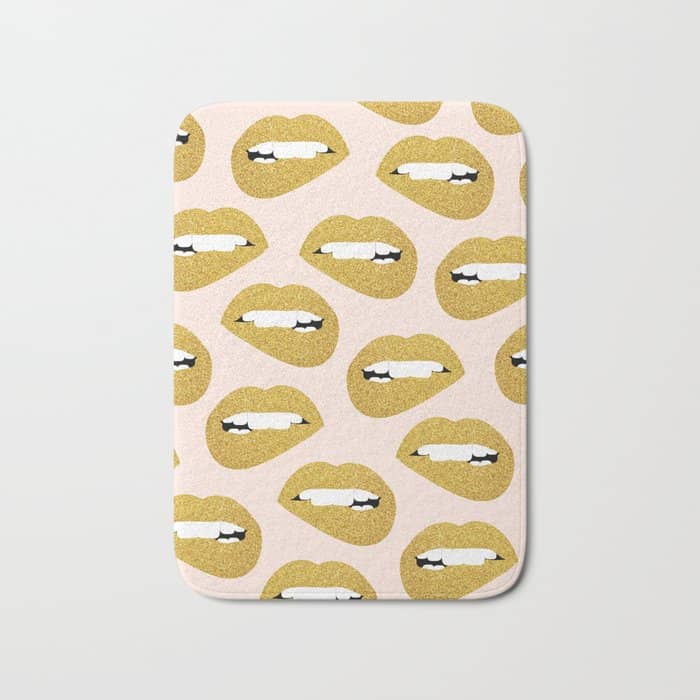 Don'T Speak Evil #Homestorie #Decor #Buyart Bath Mat