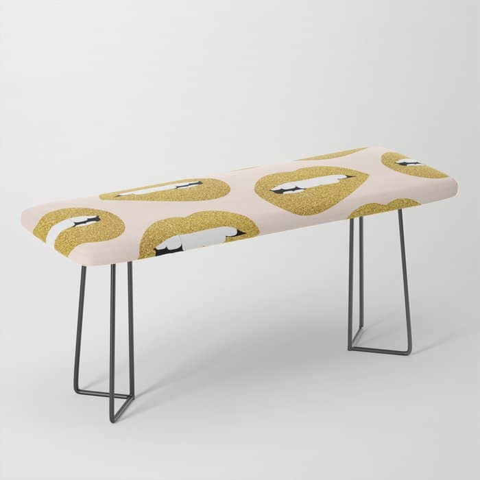 Don'T Speak Evil #Homestorie #Decor #Buyart Bench