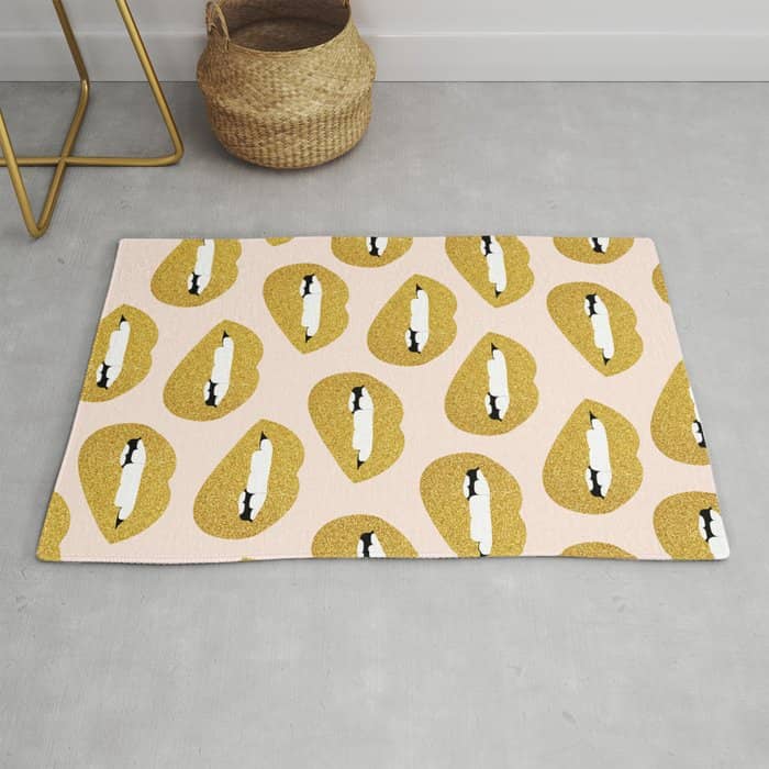 Don'T Speak Evil #Homestorie #Decor #Buyart Rug