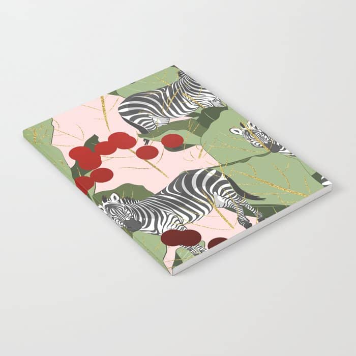 Zebra Harem #Homestorie #Decor #Buyart Notebook