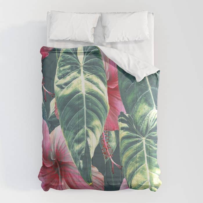Wild Hibiscus #Homestorie #Decor #Buyart Comforter