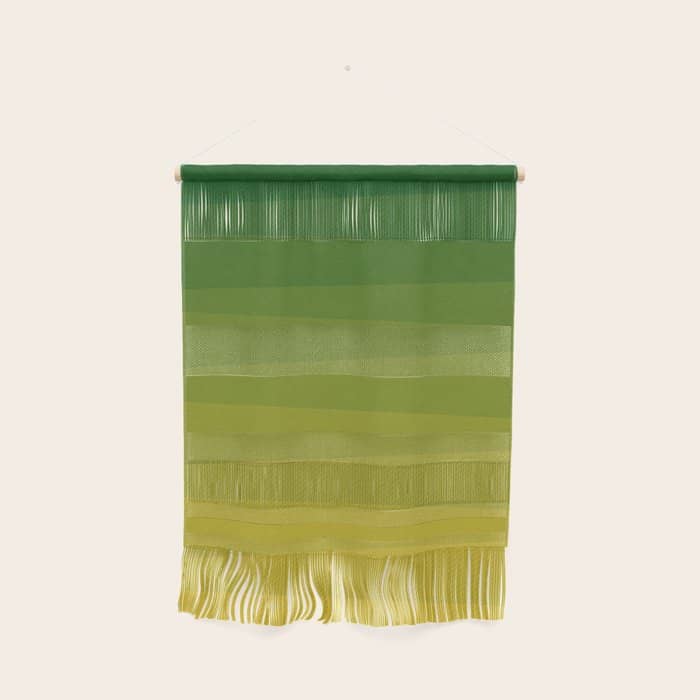 Shades Of Grass - Gradient Between Lime Green And Bright Yellow Wall Hanging