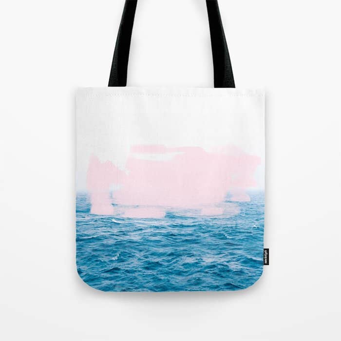 Ocean + Pink #Homestorie #Decor #Buyart Tote Bag