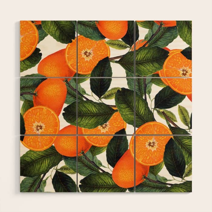 The Forbidden Orange #Homestorie #Decor #Buyart Wood Wall Art