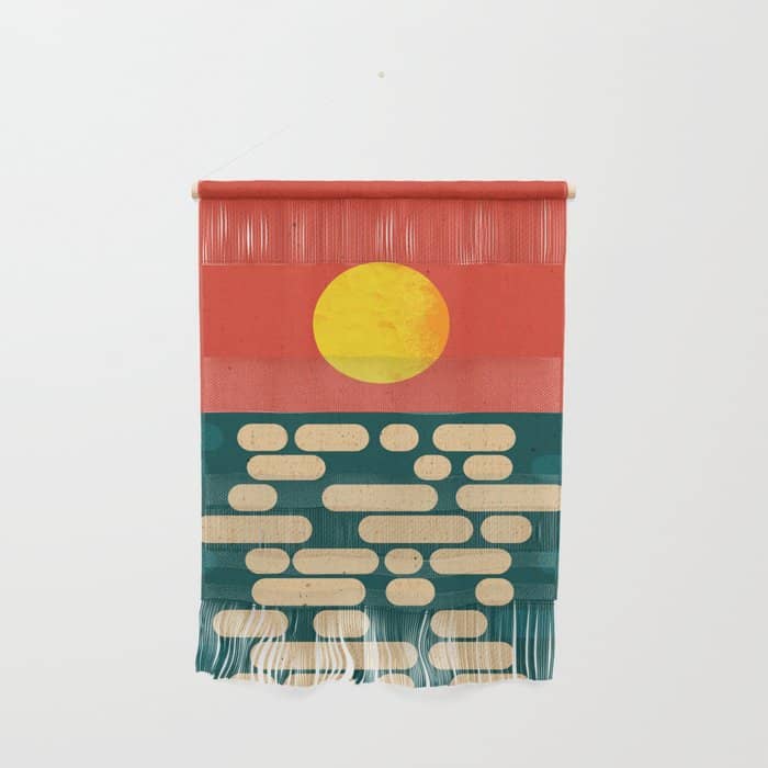 Sun Over The Sea - Afternoon Wall Hanging