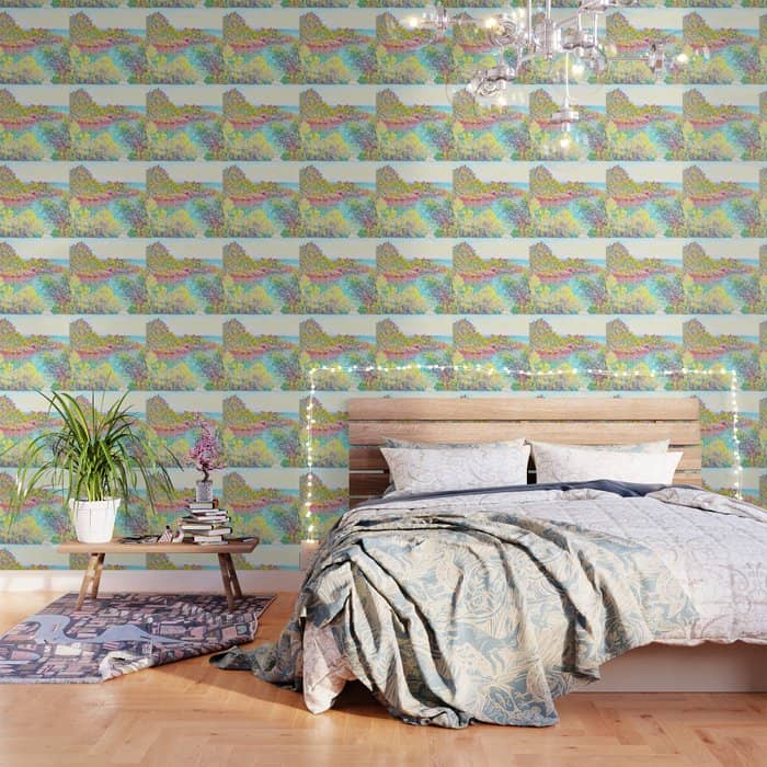 Monet : Landscape Near Montecarlo Wallpaper