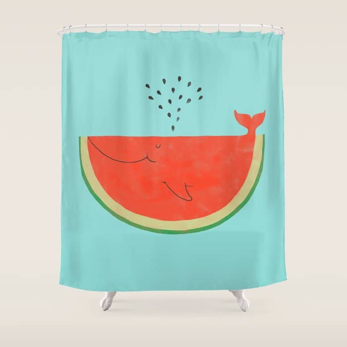 Don'T Let The Seed Stop You From Enjoying The Watermelon Shower Curtain