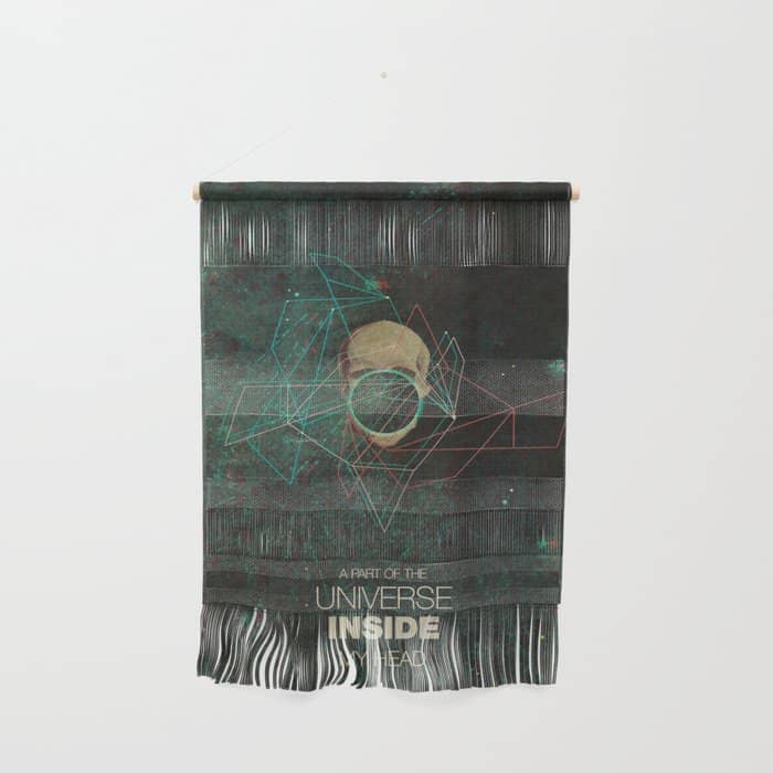A Part Of The Universe Inside My Head Wall Hanging