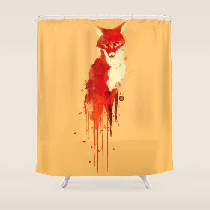 The Fox, The Forest Spirit Shower Curtain