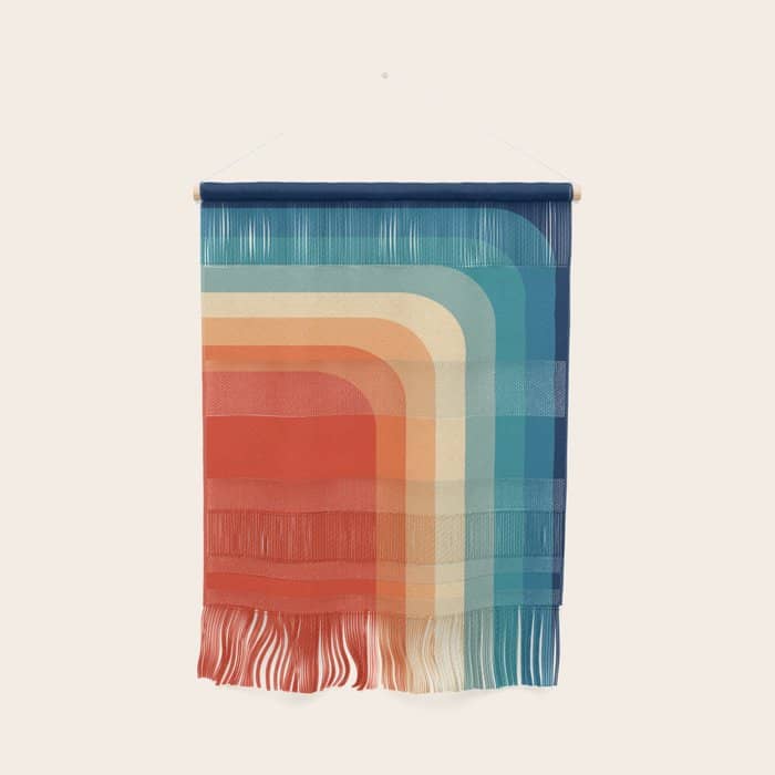 Retro 70s Color Palette Iii Wall Hanging