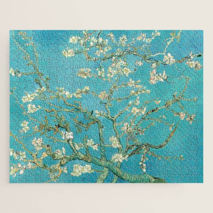Van Gogh Almond Blossoms Painting Jigsaw Puzzle