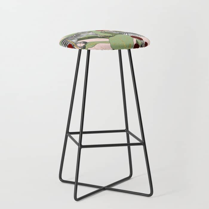 Zebra Harem #Homestorie #Decor #Buyart Stool