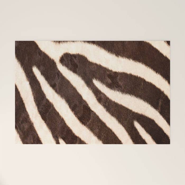 Zebra #Decor #Homestorie #Buyart Welcome Mat