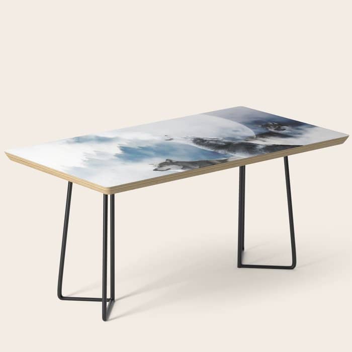 Winter Wolves, Wildlife Wolf Wild Dogs, Snow Full Moon Animals Photography Love Digital Art Coffee Table