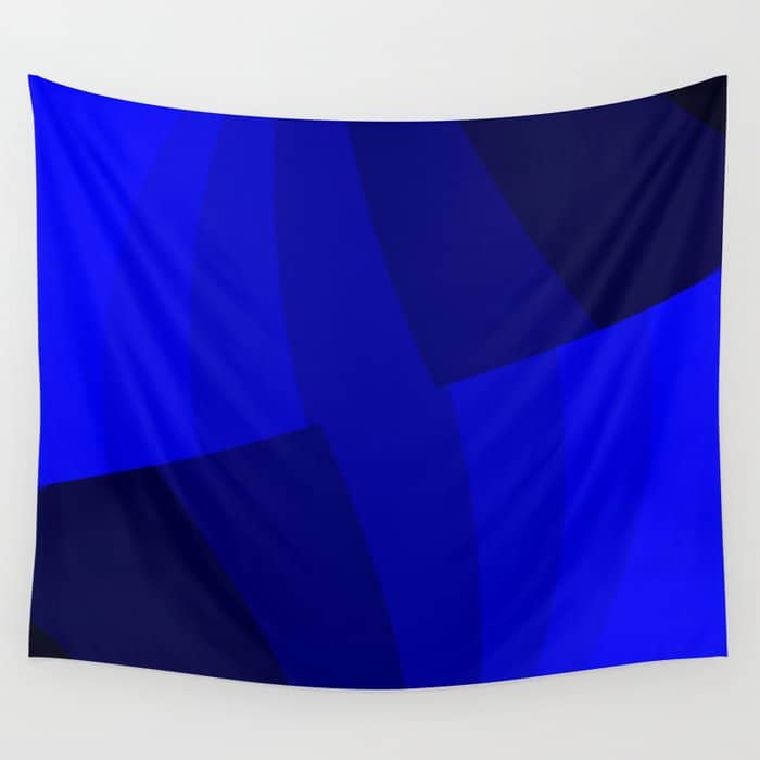 Just Blue #Decor #Homestorie #Buyart Wall Tapestry