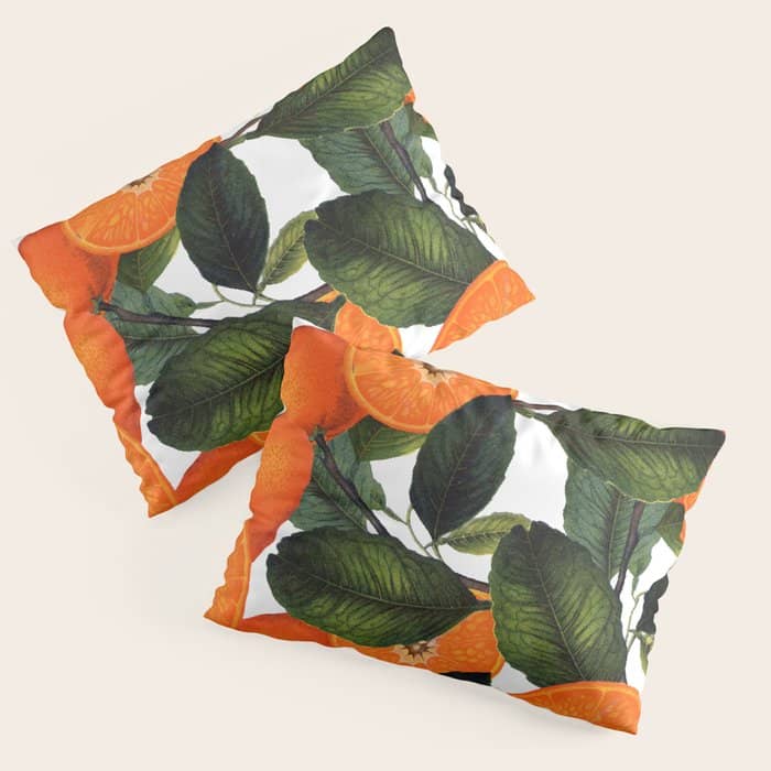 The Forbidden Orange #Homestorie #Decor #Buyart Pillow Sham