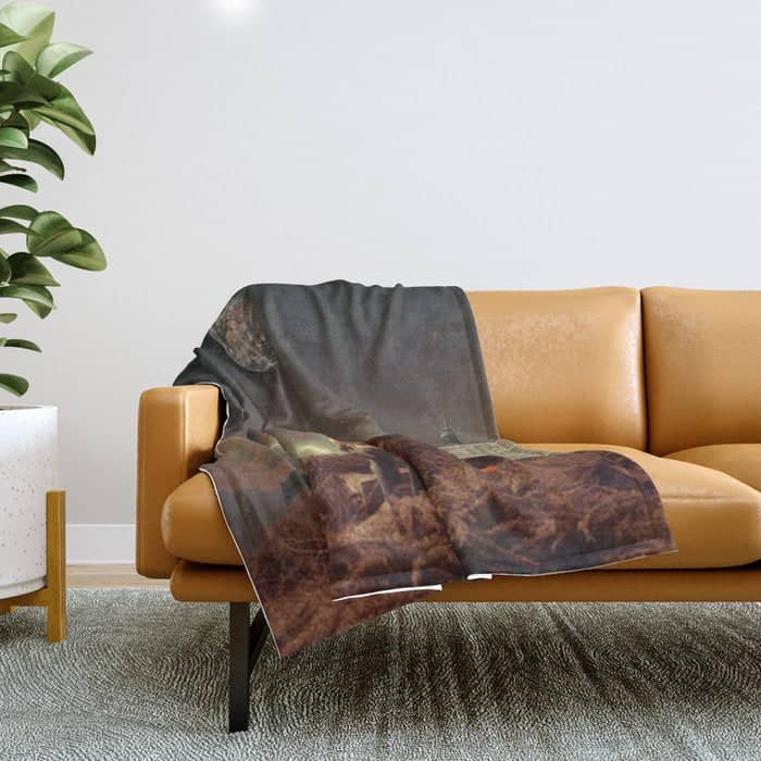 We Used To Live There, Too Throw Blanket