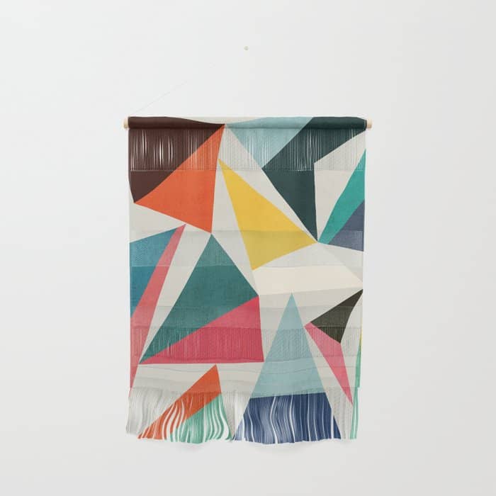Collection Of Pointy Summit Wall Hanging