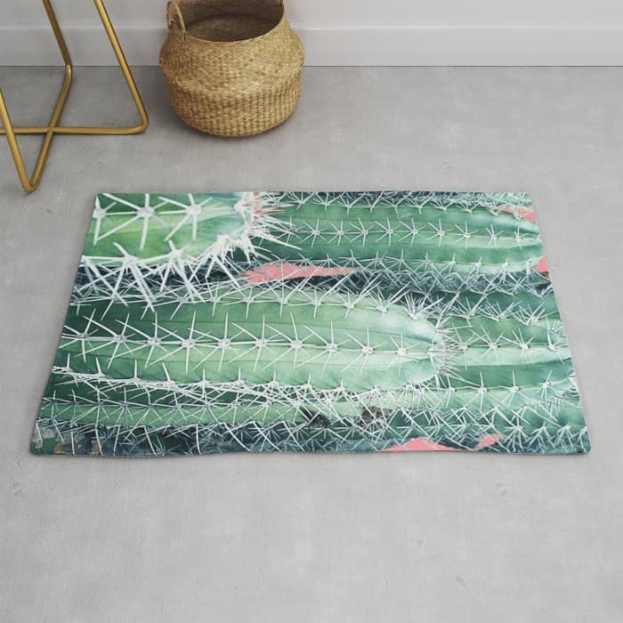 Cactus Up Close #Homestorie #Decor #Buyart Rug