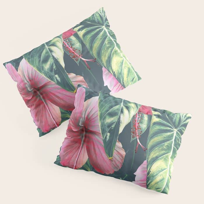 Wild Hibiscus #Homestorie #Decor #Buyart Pillow Sham