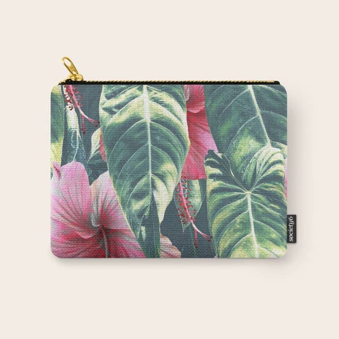 Wild Hibiscus #Homestorie #Decor #Buyart Carry All Pouch