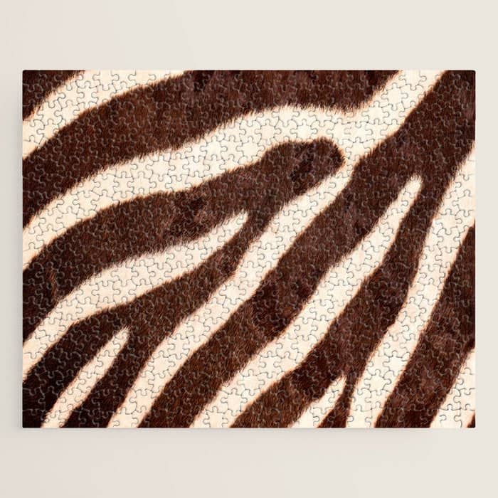 Zebra #Decor #Homestorie #Buyart Jigsaw Puzzle