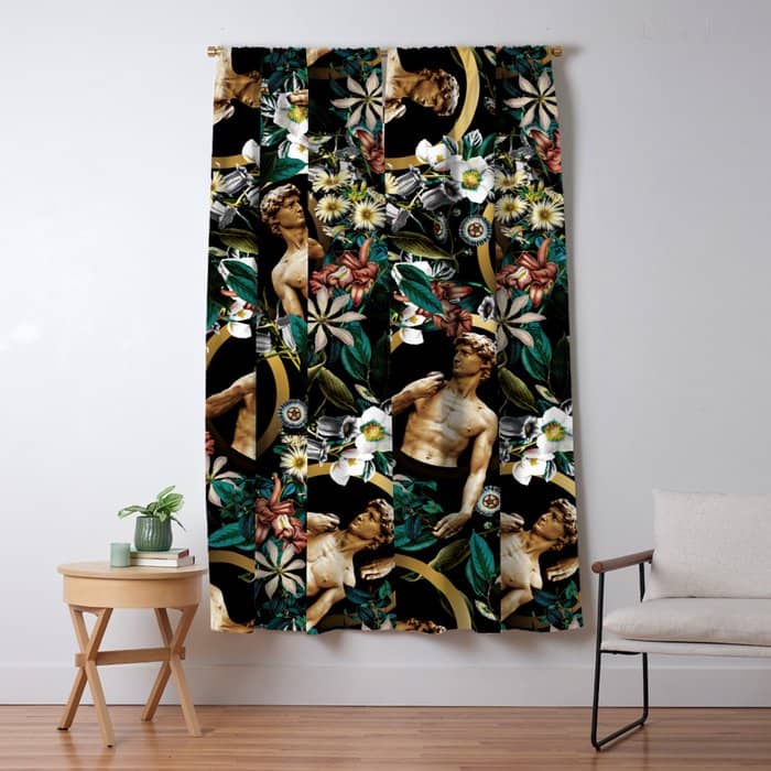 Michelangelo Buonarroti - David Window Curtain