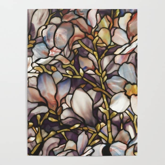 Louis Comfort Tiffany - Decorative Stained Glass 10. Poster