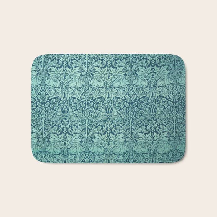 William Morris "Brer Rabbit" 5. Bath Mat