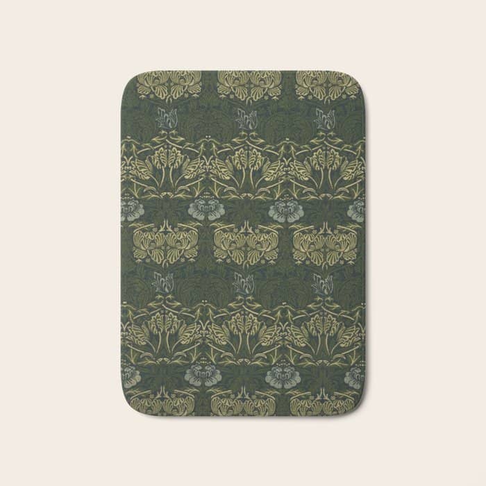 William Morris "Tulip And Rose" 1. Bath Mat