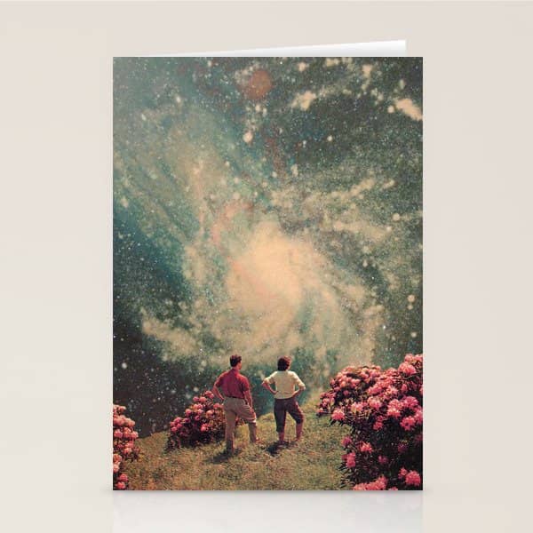 There Will Be Light In The End Stationery Card