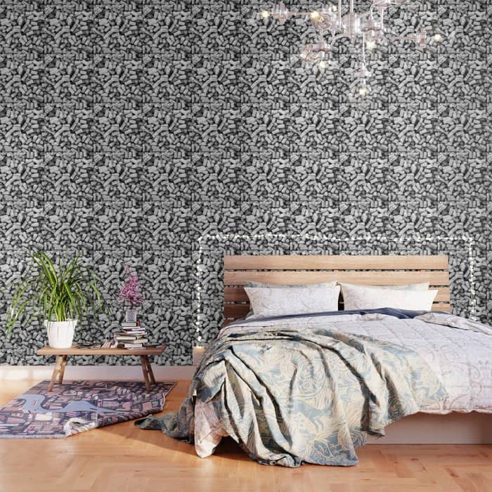 Something Nostalgic Ii Twist-Off Wine Corks In Black And White #Decor #Homestorie #Buyart Wallpaper