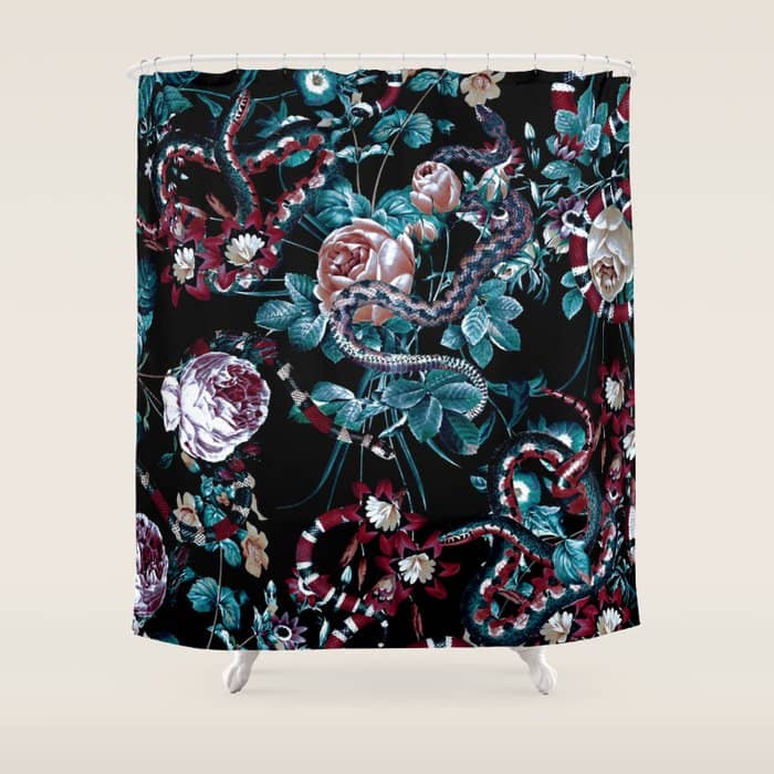 Dangers In The Forest Iii-Ii Shower Curtain