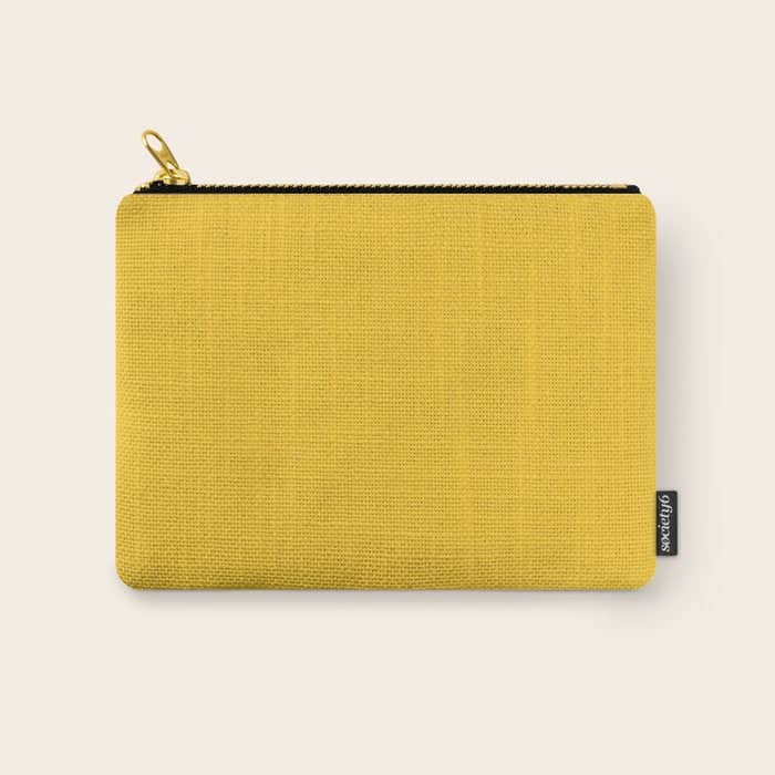 Canary Yellow - Solid Color Collection Carry All Pouch