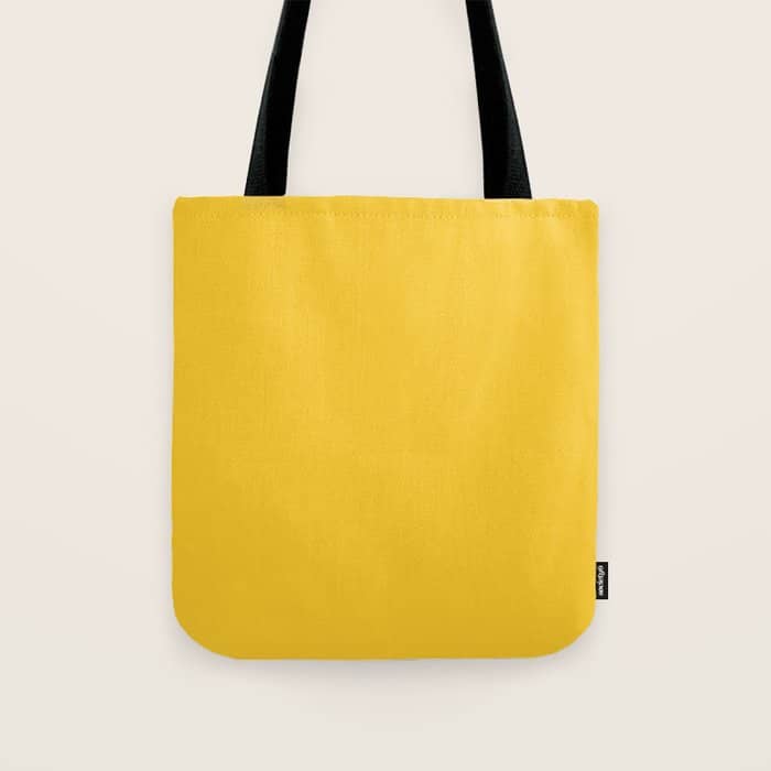 Canary Yellow - Solid Color Collection Tote Bag