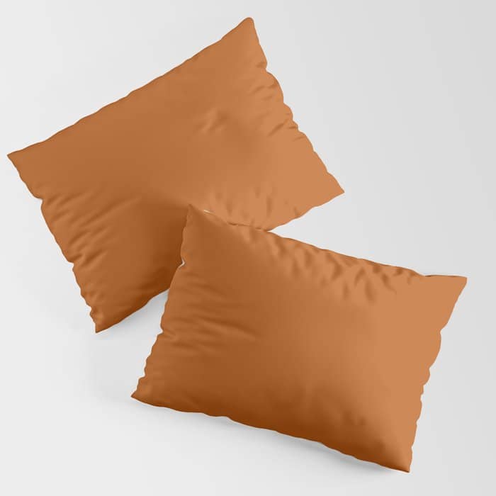 Ginger - Solid Color Collection Pillow Sham