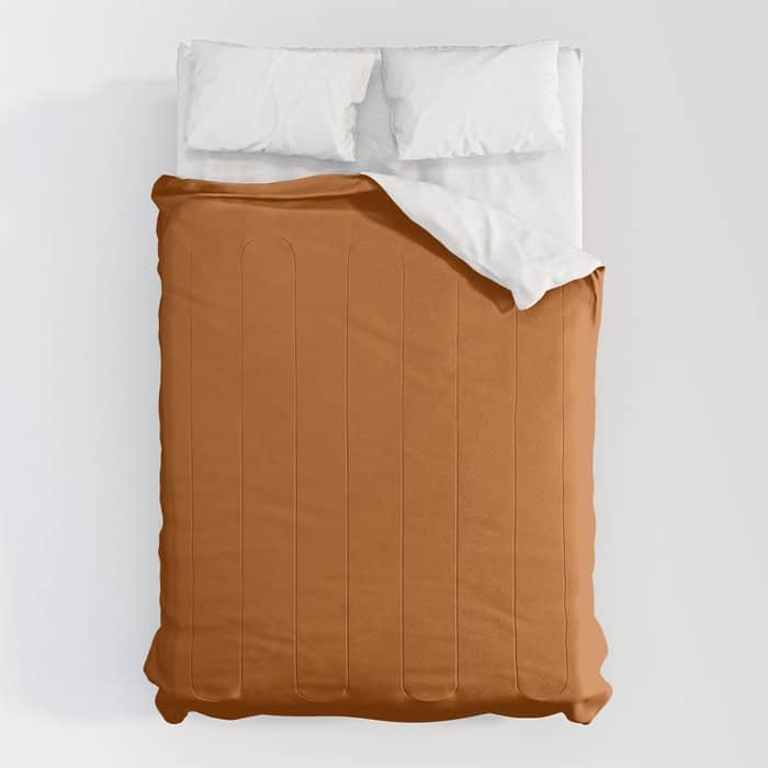 Ginger - Solid Color Collection Comforter