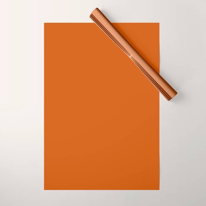 Ginger - Solid Color Collection Wrapping Paper