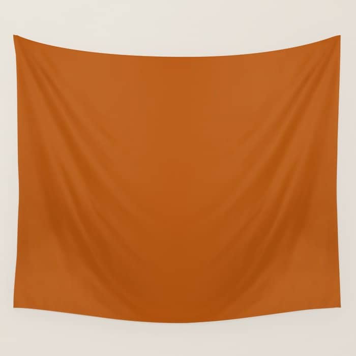 Ginger - Solid Color Collection Wall Tapestry