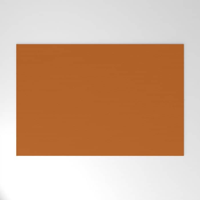 Ginger - Solid Color Collection Welcome Mat